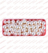 Hạt trai- hạt chuỗi đóng máy ko có lỗ- 100g/1 gói- 4li