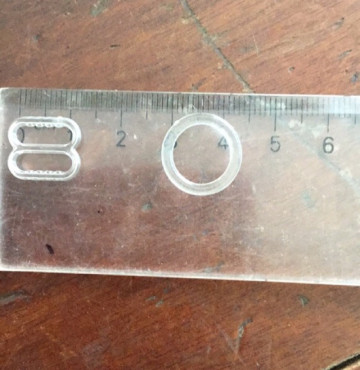 Combo phụ liệu may: tăng giảm áo 2 dây, phôi 12,16 chân nhựa, cúc vành