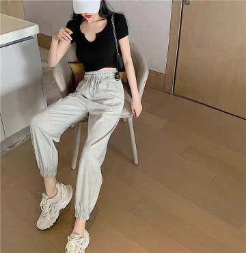 bán sỉ siêu phẩm áo cổ v kèm quần ống bo