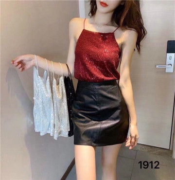 bỏ buôn áo cổ kim tuyến cực sexy