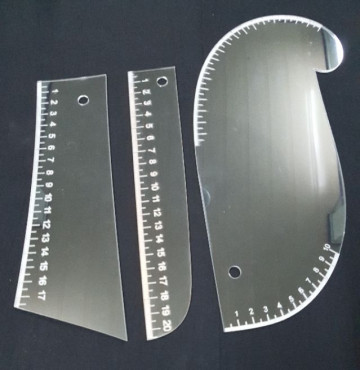 Bộ thước cổ áo sơ mi