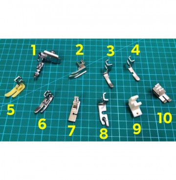 Bộ 10 cái chân vịt sử dụng cho máy gia đình chỉ may thẳng
