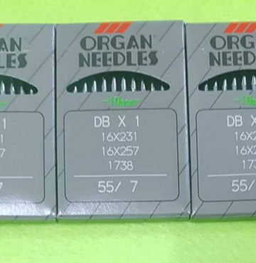 Kim số 7 dùng máy may công nghiệp may voan, lụa mỏng. Kim organ của nhật size này thị trường rất ít người bán