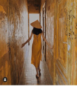 bán sỉ đầm maxi xẻ nơ lưng siêu sang