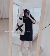 bán sỉ combo ba món đầm suông túi mũ