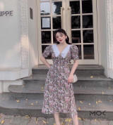 bán sỉ đầm form tiểu thư cao ráo