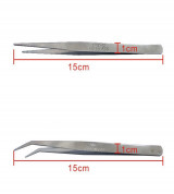 Nhíp gắp chỉ thẳng nhíp gắp linh kiện nhip kẹp dàì 15 cm