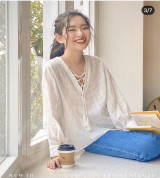 bỏ buôn áo doll xô form rộng tiểu thư