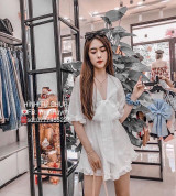 bán buôn jump bèo cột nơ trắng