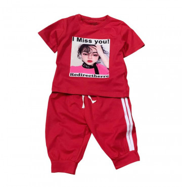 Bỏ buôn bộ thun BG đắp hình I miss you