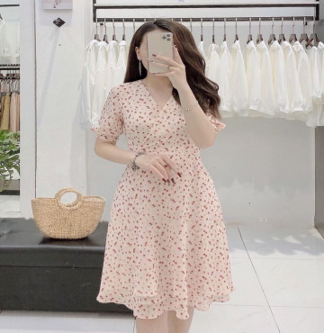 bán sỉ đầm hoa bồ công anh sang chảnh