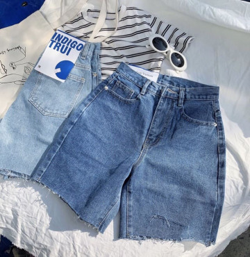 bán sỉ siêu phẩm short ngố chân jean