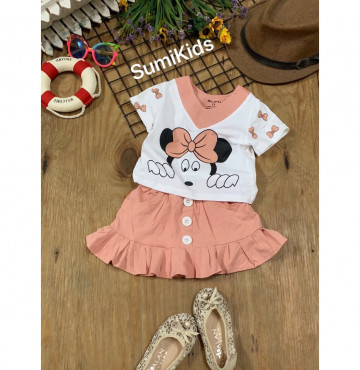 Bán buôn đầm Mickey dễ thương