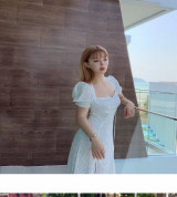 bán buôn đầm bi trắng