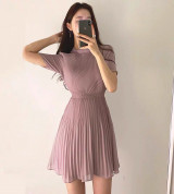 bỏ sỉ synee dress đầm dập ly voan xòe