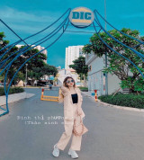 bỏ sỉ set vest ống rộng công sở cực chất