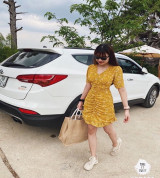 bán buôn đầm hoa nhun thân đuôi cá siêu nũng nịu