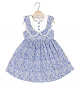 Bỏ buôn váy bông xanh JR485