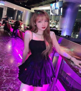 bán buôn đầm hai dây bèo rã ngực bánh bèo