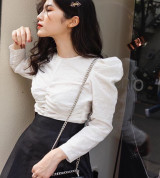 bán buôn áo kiểu tay phồng sang chảnh