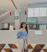 bán buôn siêu phẩm áo crop top xanh hot hit