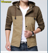 Bỏ sỉ áo khoác  KAKI nón cao cấp