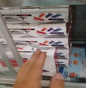 Kéo bấm chỉ thừa xỏ ngón tiện lợi dùng cắt chỉ thừa vải thun coton dùng cho may vá