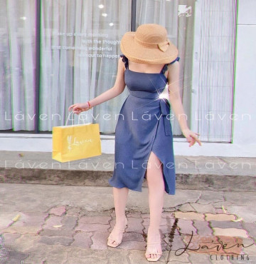 bán buôn đầm bèo xẻ đùi