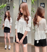 bán sỉ áo suông cột nơ sau