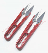 Kéo bấm chỉ nhựa đỏ cao cấp > cắt chỉ thừa > Cắt vải >Dây viền > phụ liệu may