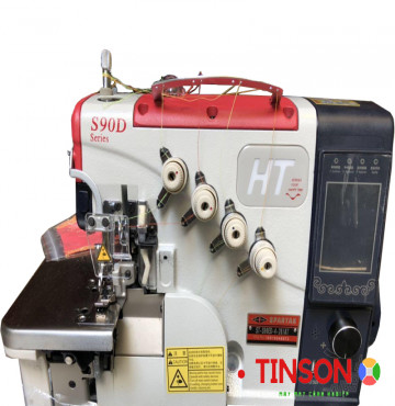 Máy vắt sổ 2 kim 4 chỉ tự động bằng điện ST-S90ED-4-26/AT Spartak