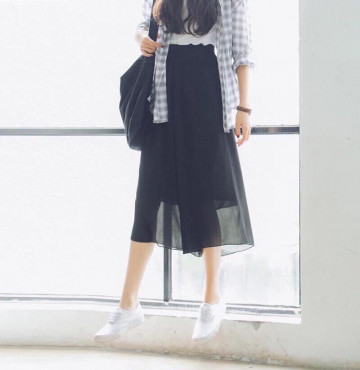 bán buôn quần voan lửng