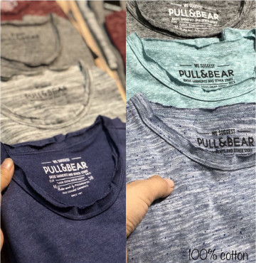 Bỏ sỉ áo thun cổ tròn PULL&BEAR