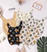 bỏ sỉ set áo nút bo eo