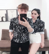 Bỏ sỉ áo sơ mi quảng châu nam nữ in 5D