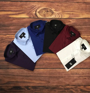 Bỏ sỉ áo sơ mi H&M ngắn tay