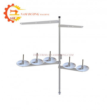 Giá để chỉ máy may, máy vắt sổ công nghiệp.