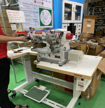 Máy viền bo tay điện tử Spartak ST-2600D /UT