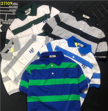 Bỏ sỉ áo thun nam sọc dệt A&F