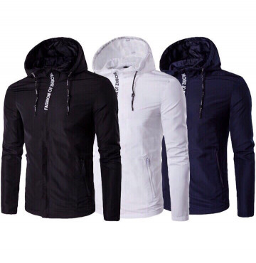 Bỏ sỉ áo khoác dù nón nam Hàn quốc