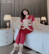 bán sỉ đồ bộ nữ cổ thiết kế quần dài