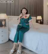 bán sỉ set bộ tiểu thư tay ngắn quần dài