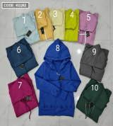 bỏ sỉ áo khoác nữ trơn tay xỏ ngón thun gân