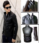 Bỏ sỉ áo khoác da nam lót lông