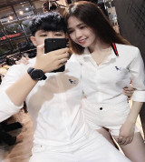 Bỏ sỉ áo sơ mi quảng châu nam nữ DOG