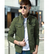 Bỏ sỉ áo khoác  KAKI nam túi