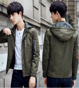 Bỏ sỉ áo khoác dù nam Hàn quốc nón