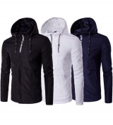 Bỏ sỉ áo khoác dù nón nam Hàn quốc