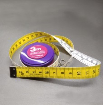 Thước dây cuộn 3M loại móc khóa
