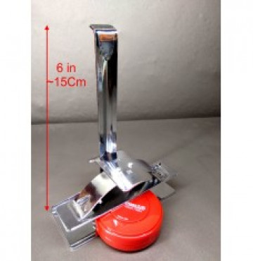 Kẹp vải đứng mạ Niken 6 inch